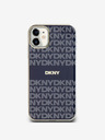 DKNY PC/TPU ponovljeni uzorak Tonal Stripe Magsafe stražnja maska ​​za iPhone 11 plava DKNY