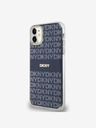 DKNY PC/TPU ponovljeni uzorak Tonal Stripe Magsafe stražnja maska ​​za iPhone 11 plava DKNY