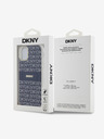 DKNY PC/TPU ponovljeni uzorak Tonal Stripe Magsafe stražnja maska ​​za iPhone 11 plava DKNY