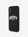 DKNY DKNY Liquid Silicone Arch Logo MagSafe stražnja maska ​​za iPhone 16 crna