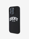 DKNY DKNY Liquid Silicone Arch Logo MagSafe stražnja maska ​​za iPhone 16 Pro Max crna