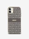 DKNY PC/TPU ponovljeni uzorak Tonal Stripe Magsafe stražnja maska ​​za iPhone 11 bež DKNY