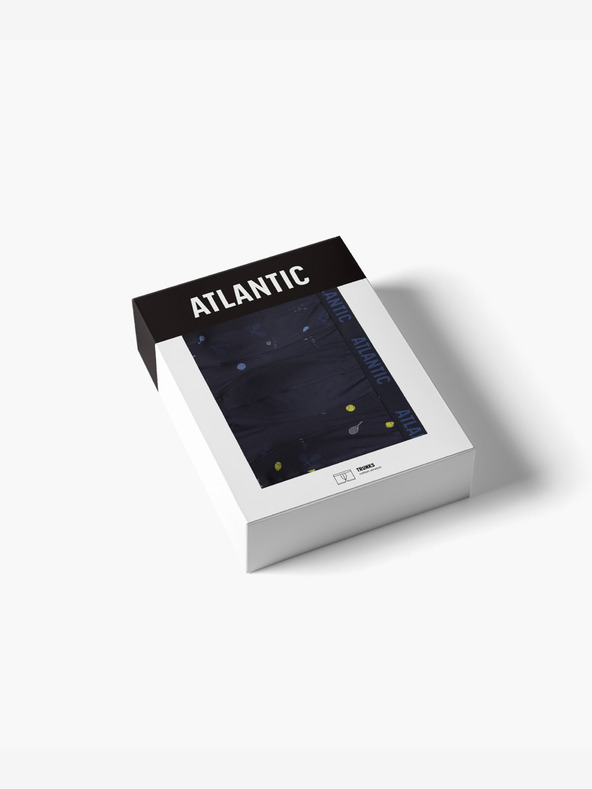 Atlantic Muške bokserice ATLANTIC 3Pack - tamnoplave