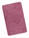 Bellatex Prostirka za kupanje 60x100cm ruža lila Bellatex