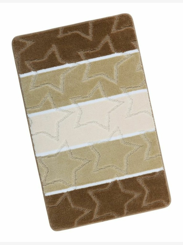 Bellatex Kupaonska prostirka 60x100cm bež Bellatex zvijezde