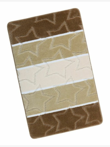 Bellatex Kupaonska prostirka 60x100cm bež Bellatex zvijezde