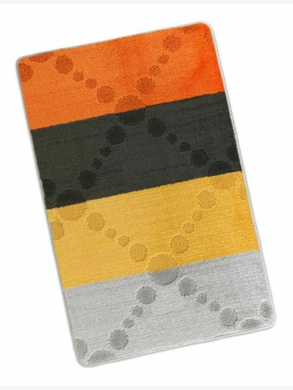 Bellatex Kupaonska prostirka 60x100cm zrakasto sivo-žuta Bellatex