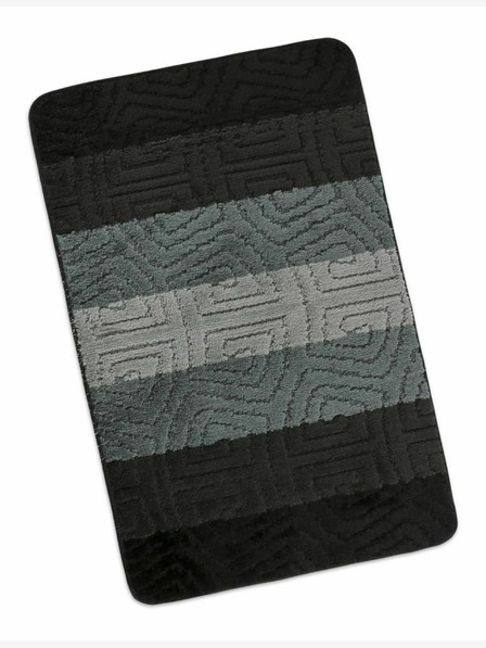 Bellatex Kupaonski tepih ispred kade 60x100cm Bellatex sive spirale