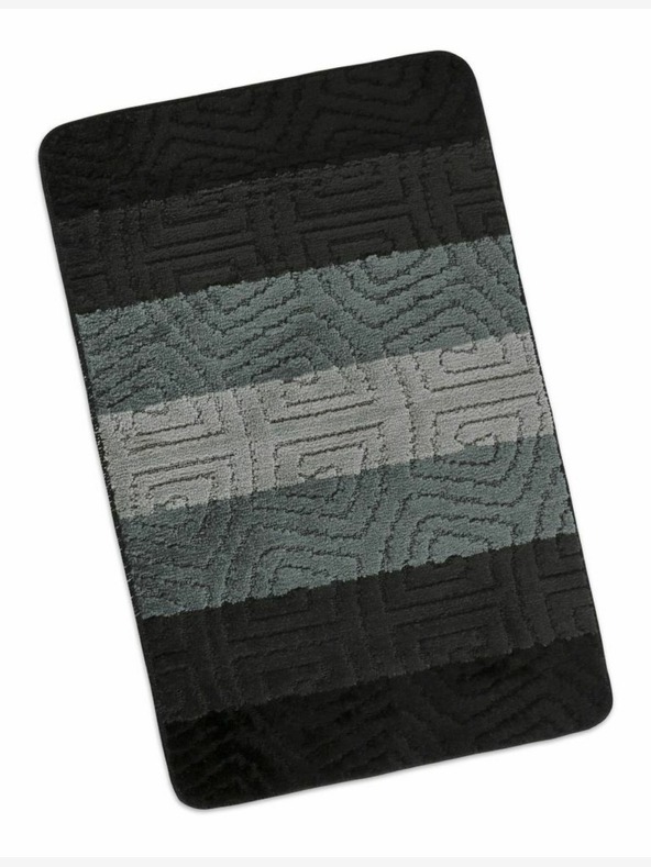 Bellatex Kupaonski tepih ispred kade 60x100cm Bellatex sive spirale