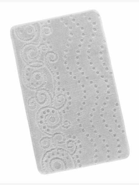 Bellatex Kupaonska prostirka 60x100cm ornament svjetlo siva Bellatex