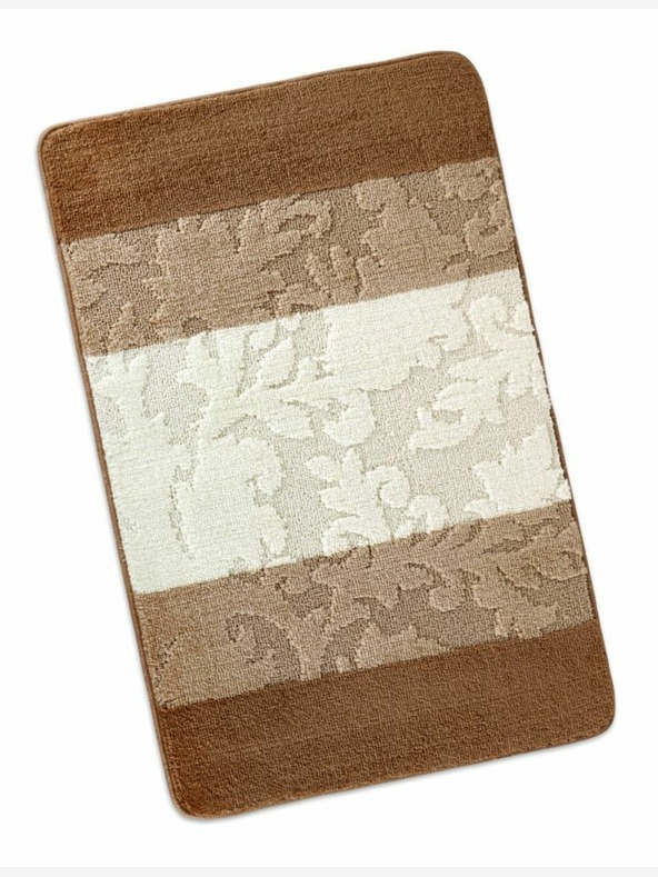 Bellatex Otirač za kupaonicu 60x100cm orion bijelo bež Bellatex