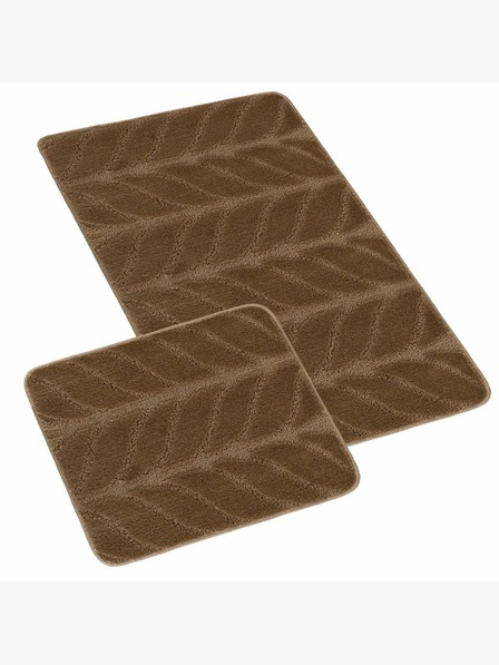 Bellatex Prostirka za kupaonicu i WC cob smeđa Bellatex