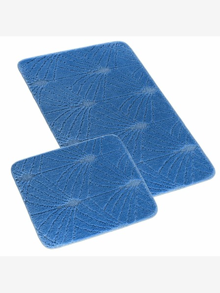 Bellatex Prostirka za kupaonicu i wc različak tamno plavi Bellatex