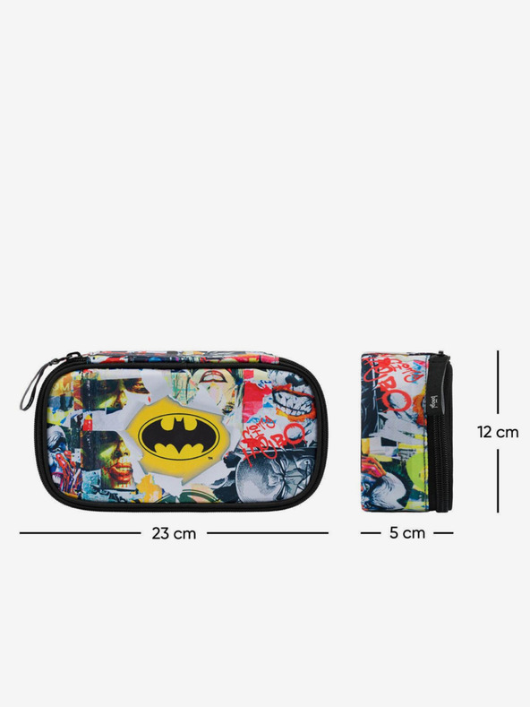 BAAGL  BAAGL Školska pernica Skate Batman Komiks