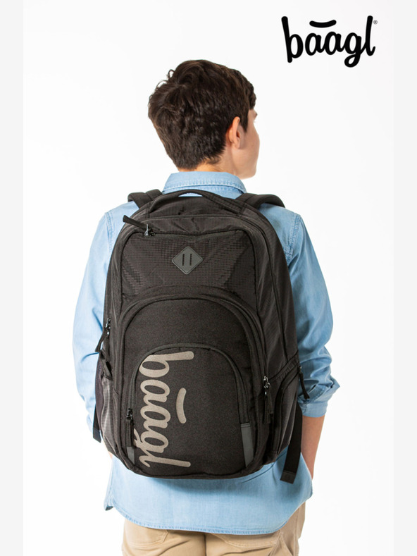 BAAGL  Coolmate Black Ruksak