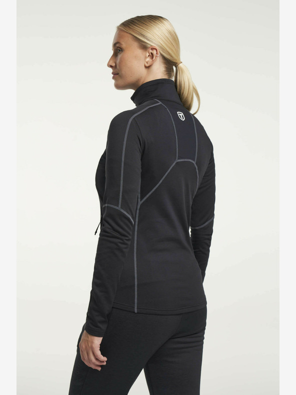 Tenson Ženska funkcionalna majica s kapuljačom Tenson Txlite Full Zip W crna
