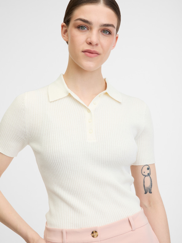 Orsay Bijela ženska majica kratkih rukava ORSAY