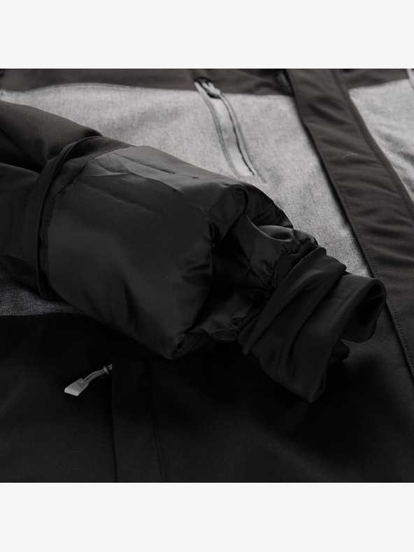 ALPINE PRO Muška skijaška jakna s ptx snježnom membranom ALPINE PRO COMED crna