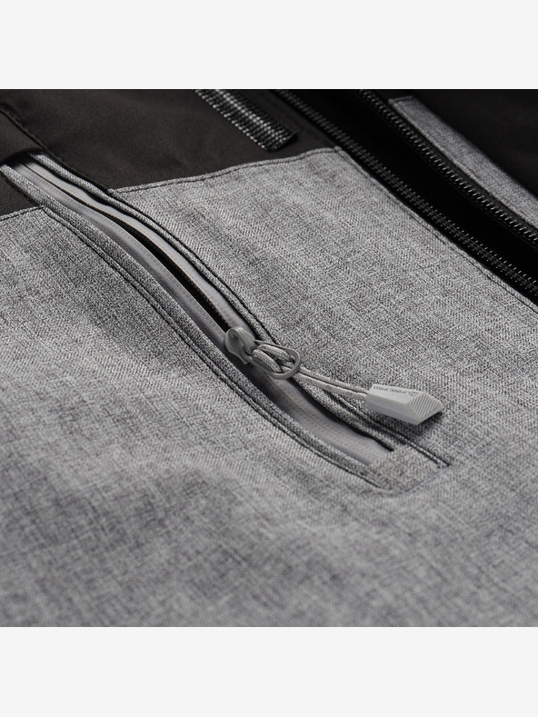 ALPINE PRO Muška skijaška jakna s ptx snježnom membranom ALPINE PRO COMED crna