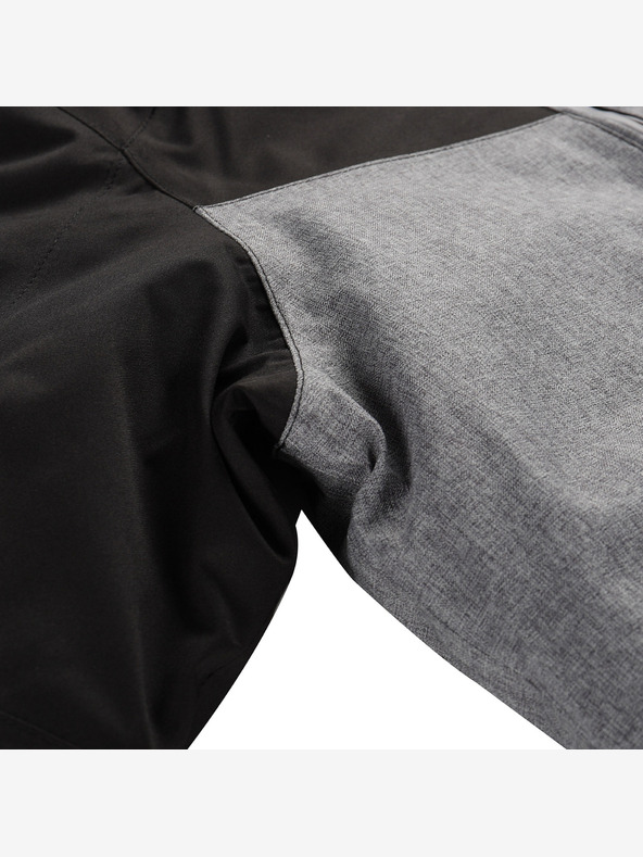 ALPINE PRO Muška skijaška jakna s ptx snježnom membranom ALPINE PRO COMED crna