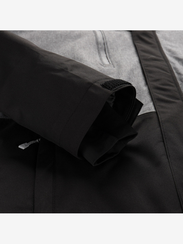 ALPINE PRO Muška skijaška jakna s ptx snježnom membranom ALPINE PRO COMED crna