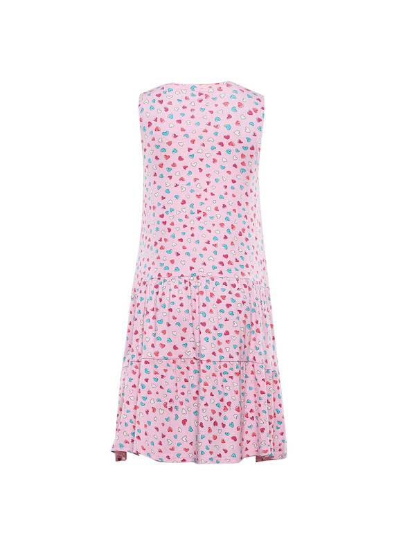 ALPINE PRO Dječja haljina ALPINE PRO BONBO ružičasta žličarka