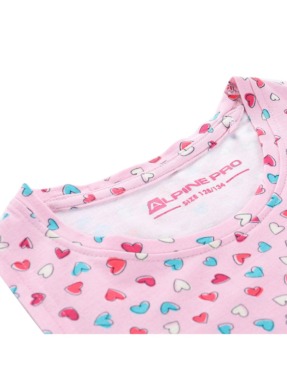 ALPINE PRO Dječja haljina ALPINE PRO BONBO ružičasta žličarka