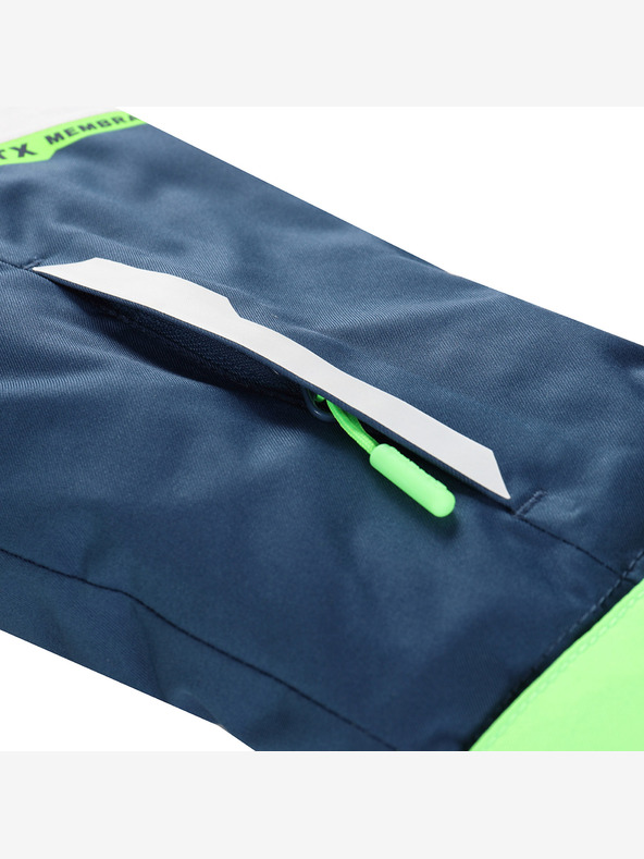 ALPINE PRO Dječja skijaška jakna s membranom ptx snow ALPINE PRO DEARO neon green gecko