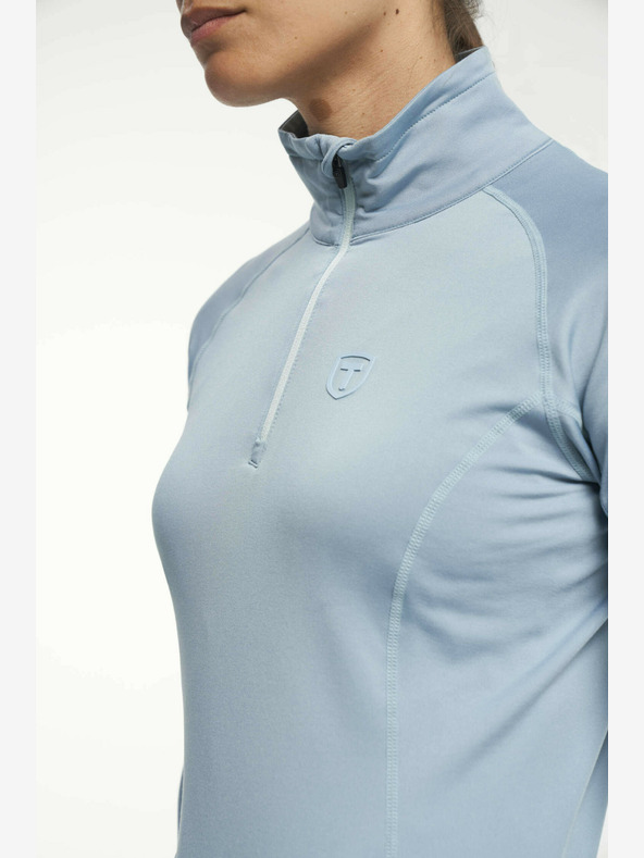 Tenson ženska funkcionalna majica TENSON TXlite Halfzip W svijetloplava