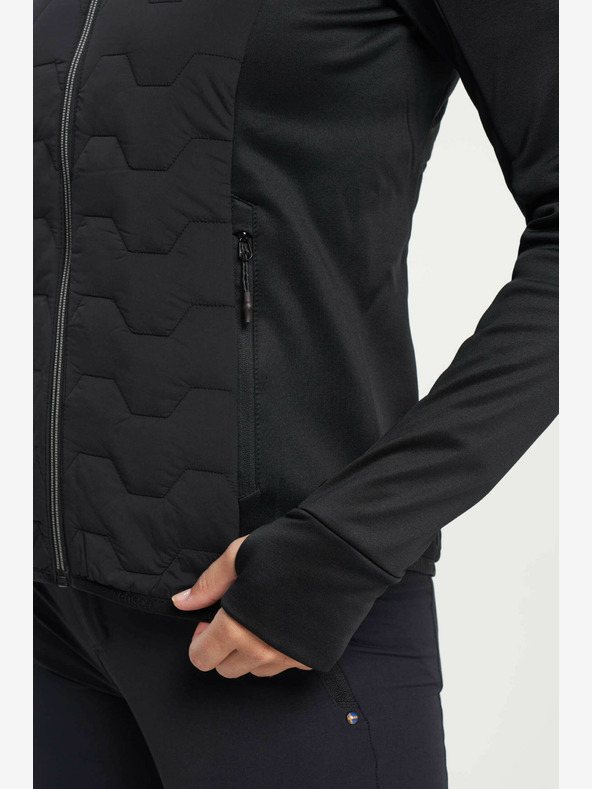 Tenson ženska hibridna jakna TENSON TXlite Hybrid Zip W crna
