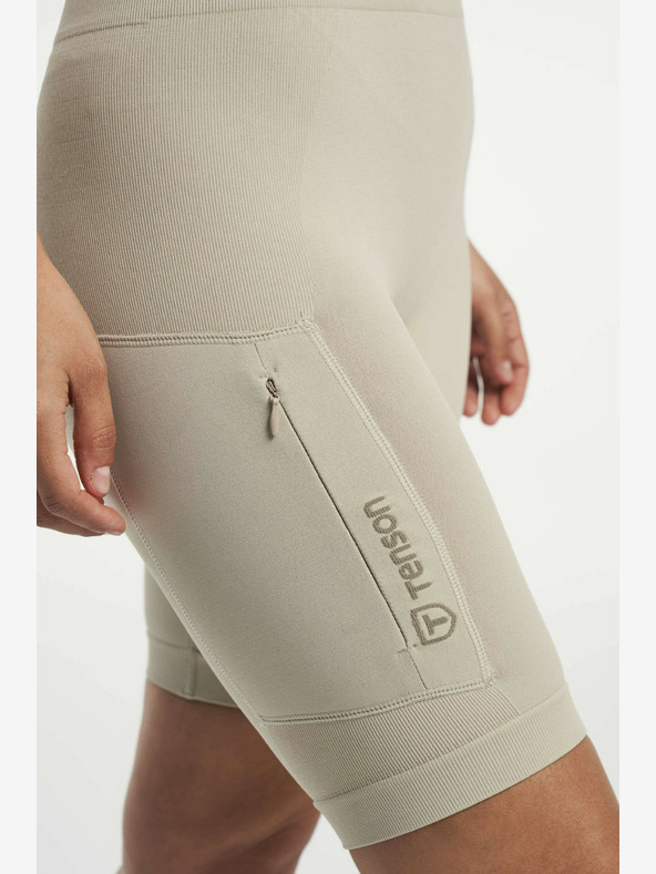 Tenson ženske bešavne funkcionalne kratke hlače TENSON Seamless Shorts W bež