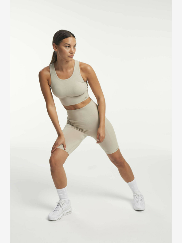 Tenson ženske bešavne funkcionalne kratke hlače TENSON Seamless Shorts W bež