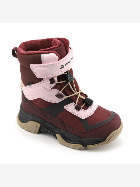 ALPINE PRO Dječja zimska obuća s ptx membranom ALPINE PRO NERO