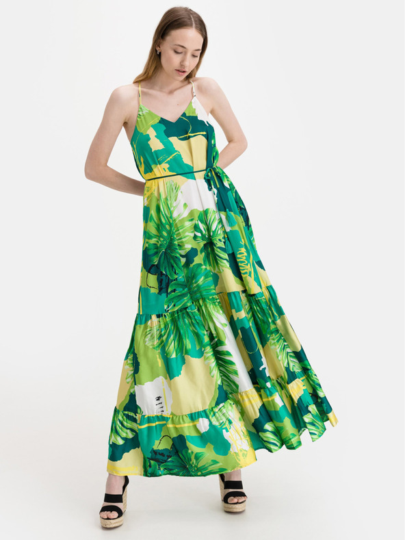 Guess Zelena ženska haljina Guess Angelica