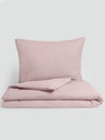 Kvalitex Klasična plahta od flanela 140x200, 70x90cm ružičasta