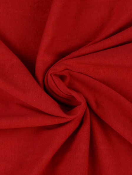 Kvalitex Dupla plahta od žerseja 200x200cm crvena