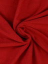 Kvalitex Dupla plahta od žerseja 200x200cm crvena