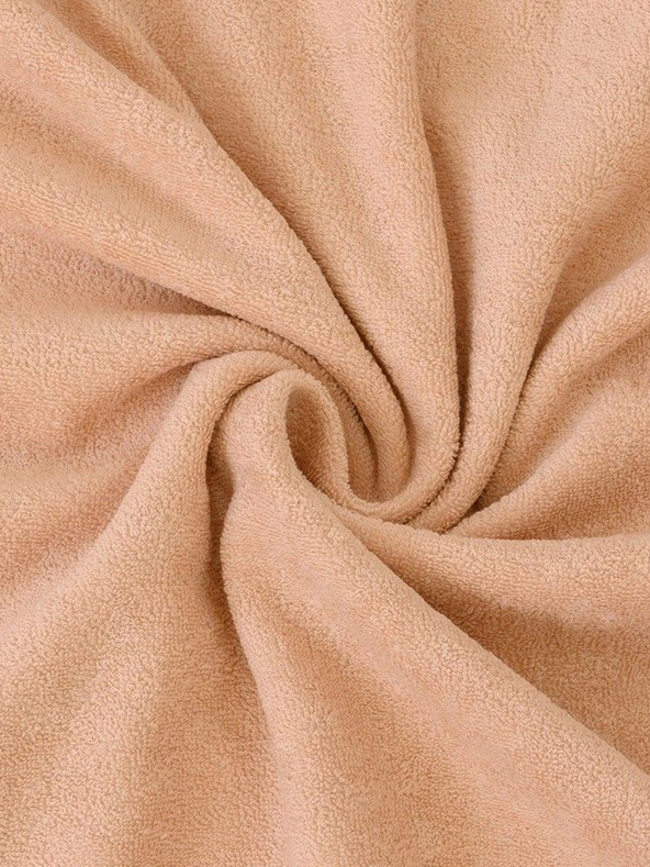 Kvalitex Plahta od frotira 160x200cm svijetlo bež