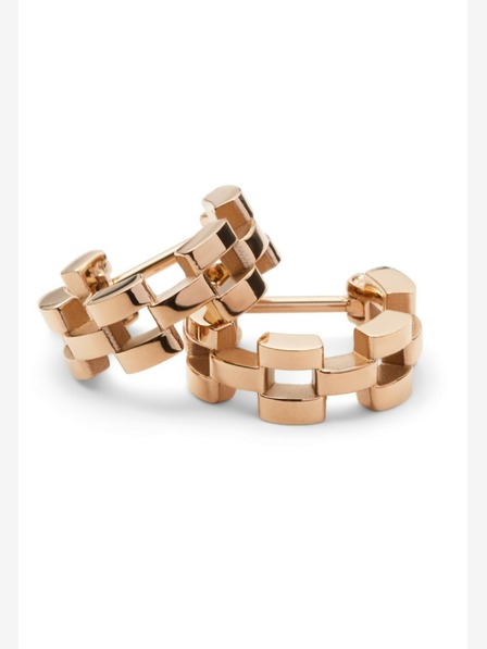 Daniel Wellington Daniel Wellington Ženske naušnice od 3 veze od ružičastog zlata