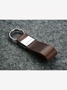 Pularys Pularys darovni set muški kožni hobi novčanik i privjesak za ključeve smeđi 189414102