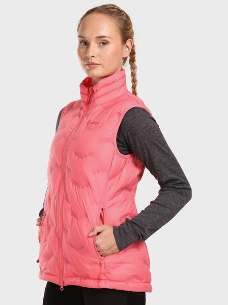 Kilpi Kilpi NAI ženski ružičasti prošiveni prsluk