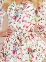 numoco Haljina s izrezom - šareni cvjetovi na svijetloj pozadini Numoco ZOE