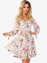 numoco Haljina s izrezom - šareni cvjetovi na svijetloj pozadini Numoco ZOE