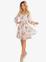 numoco Haljina s izrezom - šareni cvjetovi na svijetloj pozadini Numoco ZOE