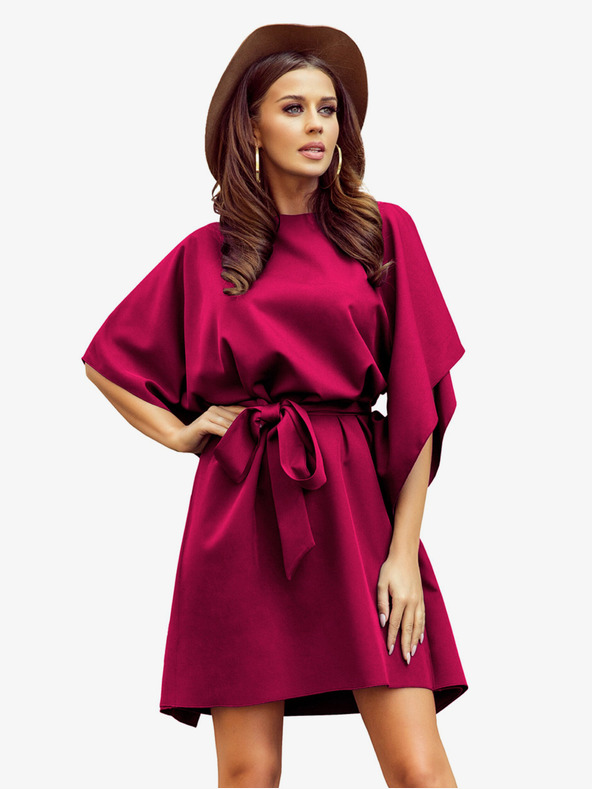 numoco Leptir haljina s vezicom u struku Numoco SOFIA