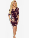 numoco Haljina s ovratnikom - leopard print Numoco AGATA