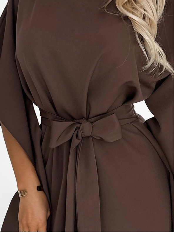 numoco Leptir haljina s vezicom u struku Numoco SOFIA