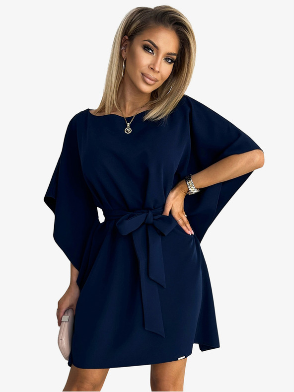 numoco Leptir haljina s vezicom u struku Numoco SOFIA