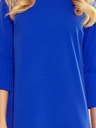 numoco Plisirana udobna haljina - plava Numoco LUCY