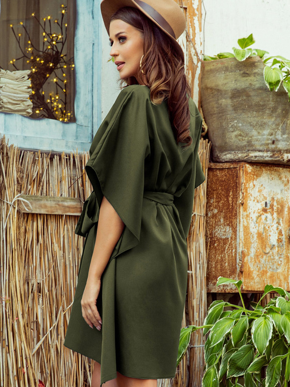 numoco Leptir haljina s vezicom u struku Numoco SOFIA